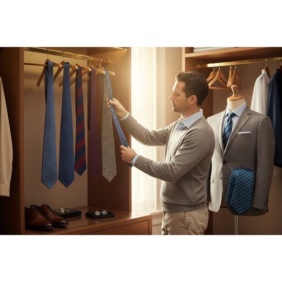 Luxury Designer High End Silk Tie Bundle Nina Ricci Chloe YSL Giorgio Armani - Picture 2 of 16